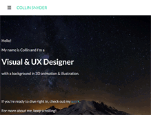 Tablet Screenshot of collinsnyder.com